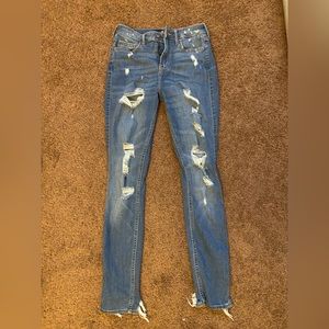 Hollister jeans curvy high-rise, super skinny classic stretch